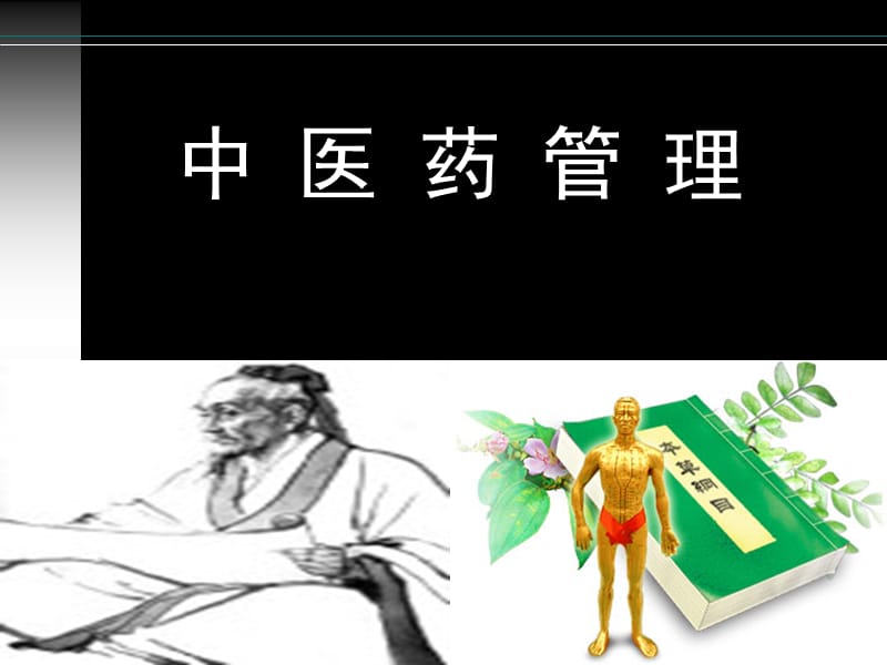 中医药管理PPT.ppt_第1页