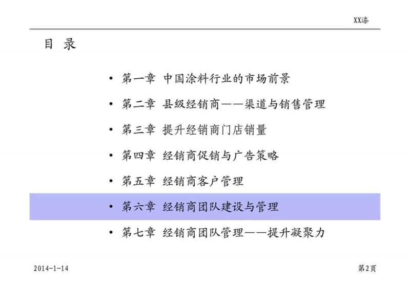 XX漆 经销商管理培训 第六章 经销商团队建设与管理.ppt_第2页