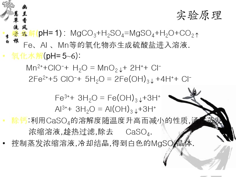 实验 从硼镁泥制备七水硫酸镁.ppt_第3页