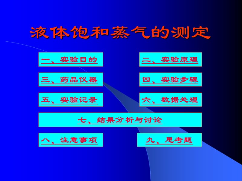 实验02液体饱和蒸气压的测定.ppt_第1页