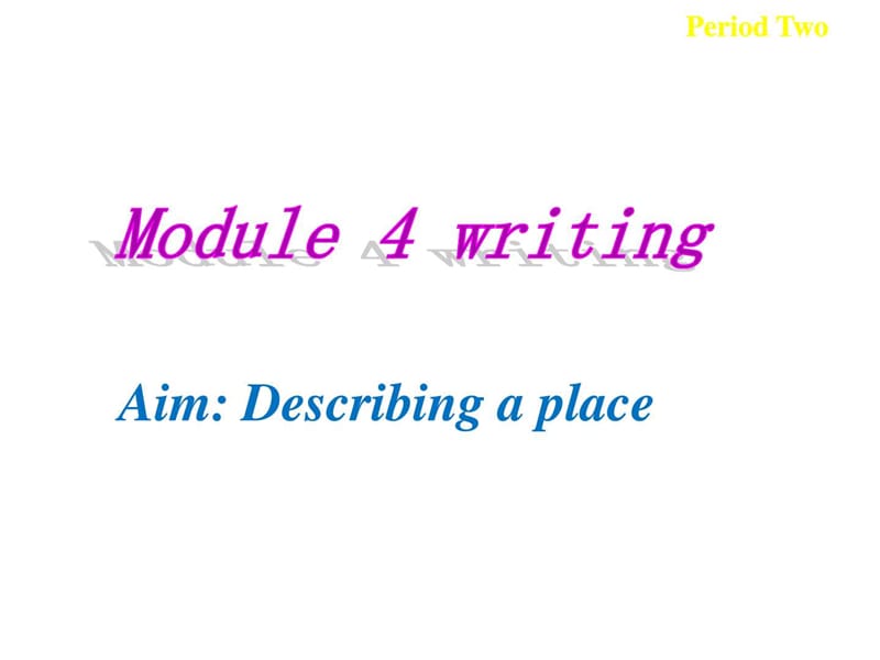 Module 4A Social Survey-My Neighbourhood writing_图文.ppt.ppt_第1页
