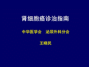 肾细胞癌诊治指南3.ppt