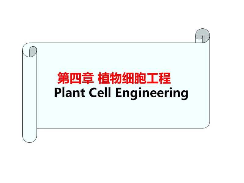 植物细胞工程(中国药科大学生物工程所有课件).ppt_第1页