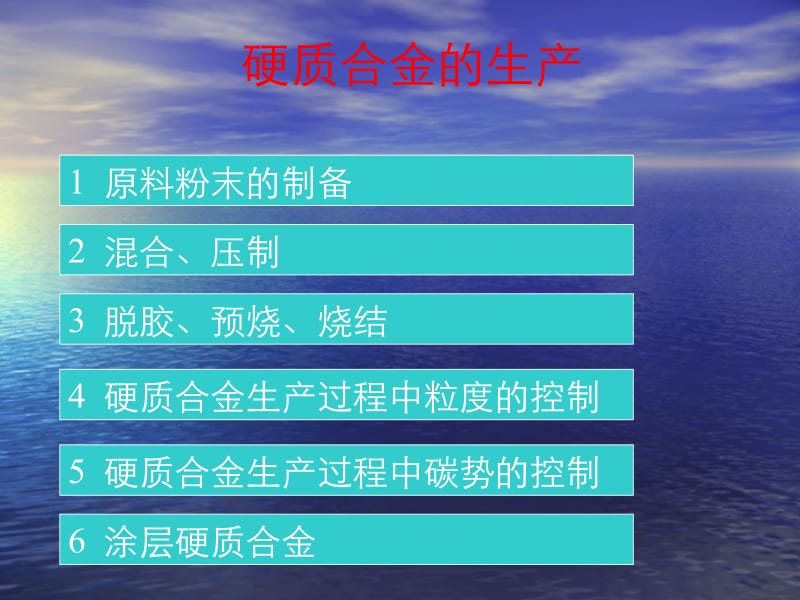 硬质合金的生产.ppt_第1页