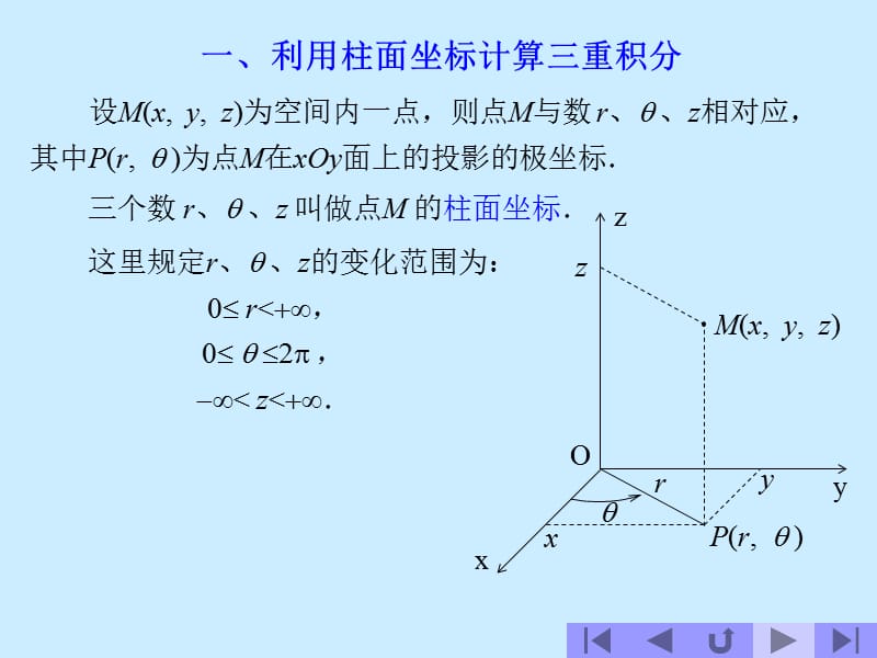 matlab有关的极坐标与球面坐标计算三重积分.ppt_第2页