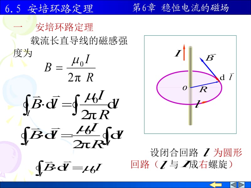 物理PPT课件11-4 安培环路定理.ppt_第1页