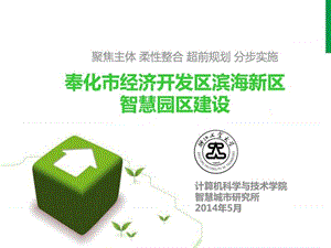 奉化滨海新区智慧园区建设设计.ppt