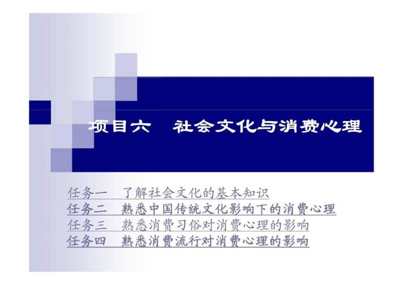 项目六 社会文化与消费心理.ppt_第1页