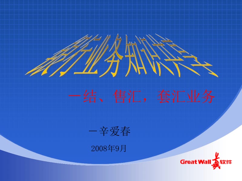 银行新核心业务系统培训-支付结算专题(结售汇、套汇业务).ppt_第1页