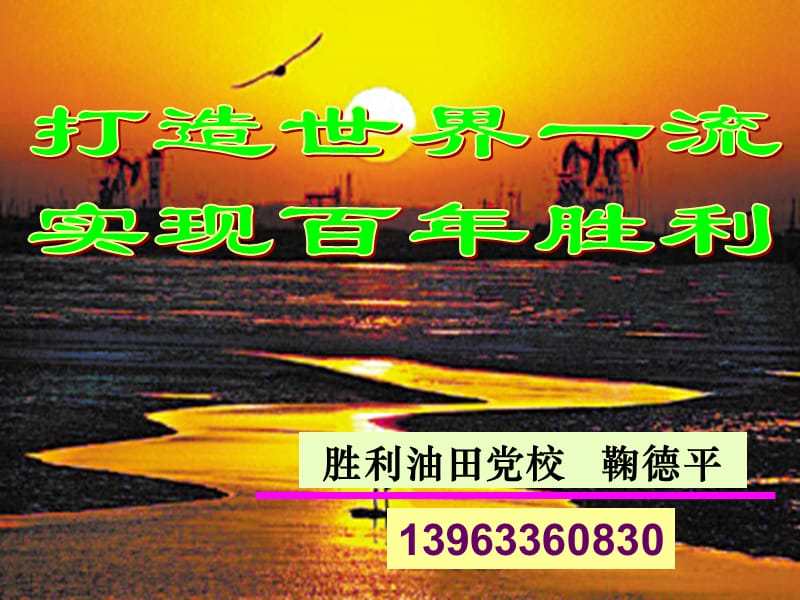 打造世界一流实现百年胜利.ppt_第1页