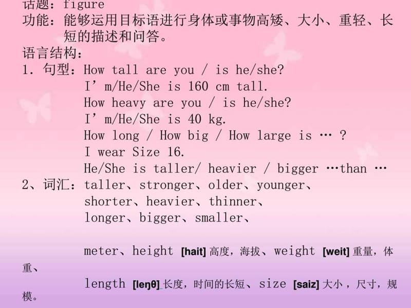 六年级下册Unit 1 How tall are you课件.ppt.ppt_第2页