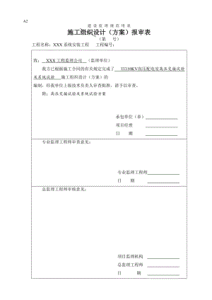 10配电室交接试验及系统阳试验方案.doc