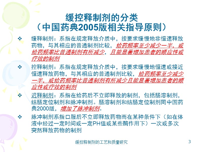 缓控释制剂的工艺和质量研究.ppt_第3页