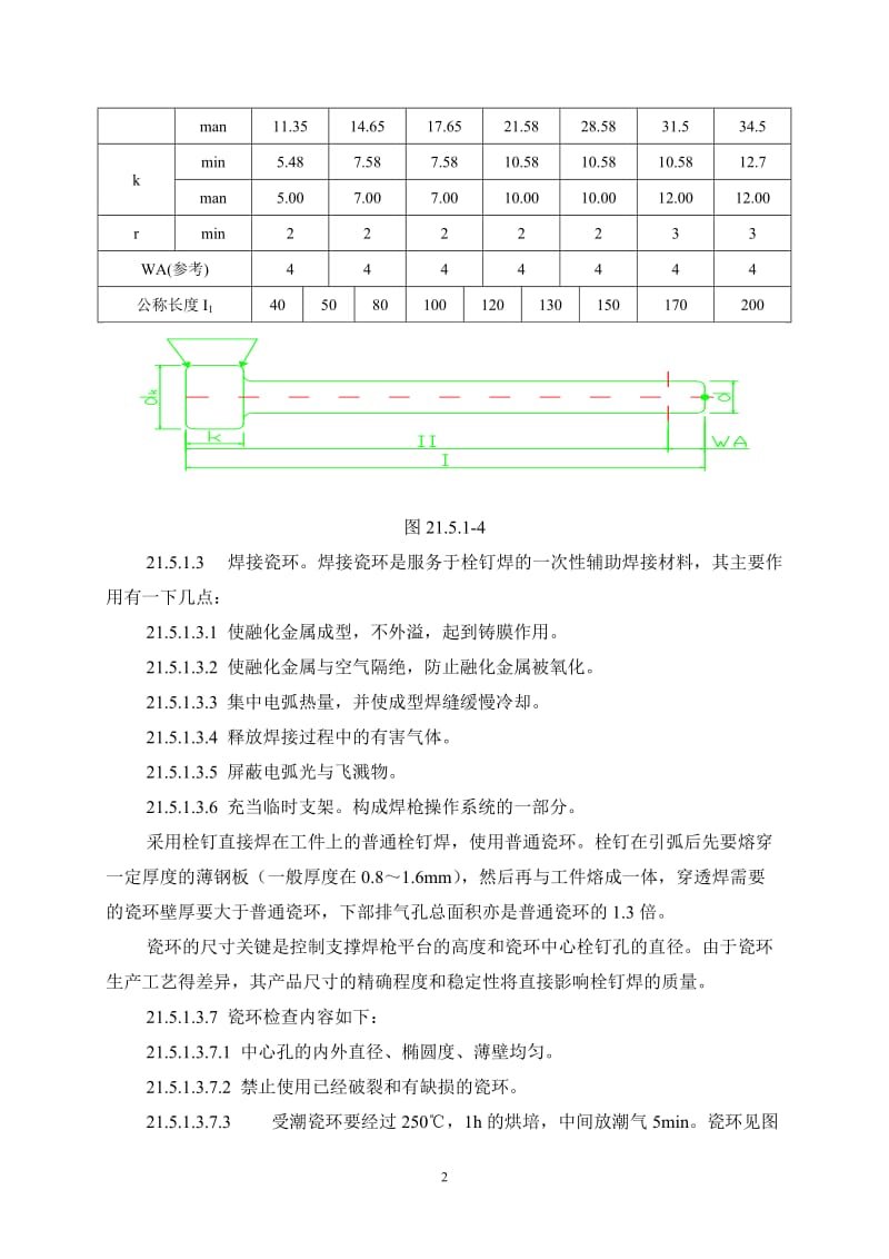 r钢结构栓钉焊接没施工工艺标准.doc_第2页