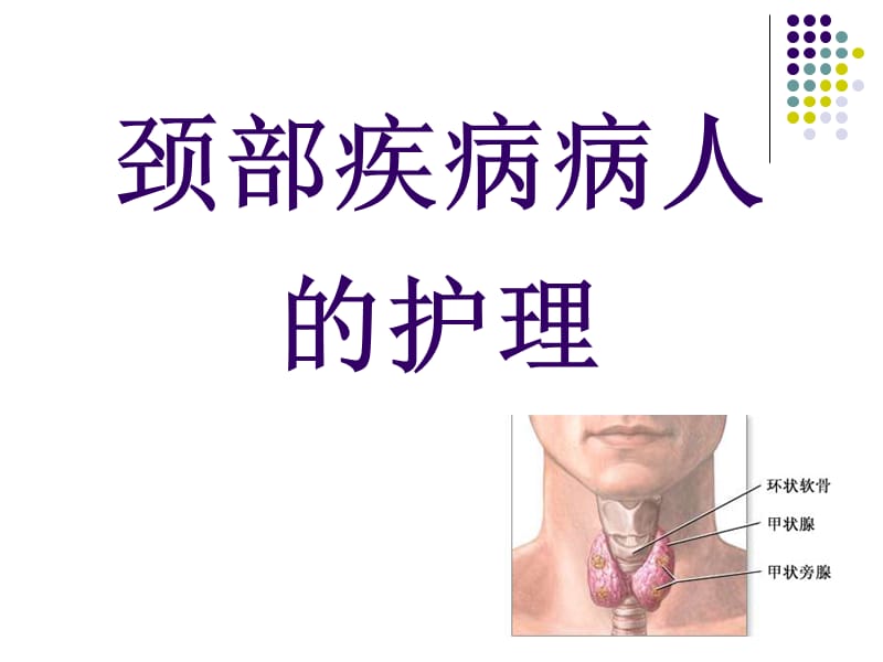 颈部疾病病人的护理.ppt_第1页