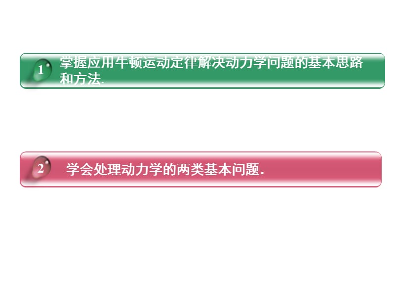 2014-2015学年高一物理配套课件：第5章学案4《牛顿运动定律的案例分析》沪科版必修一.ppt_第2页