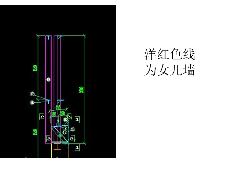 女儿墙底部与柱腹板连接方法.ppt_第3页