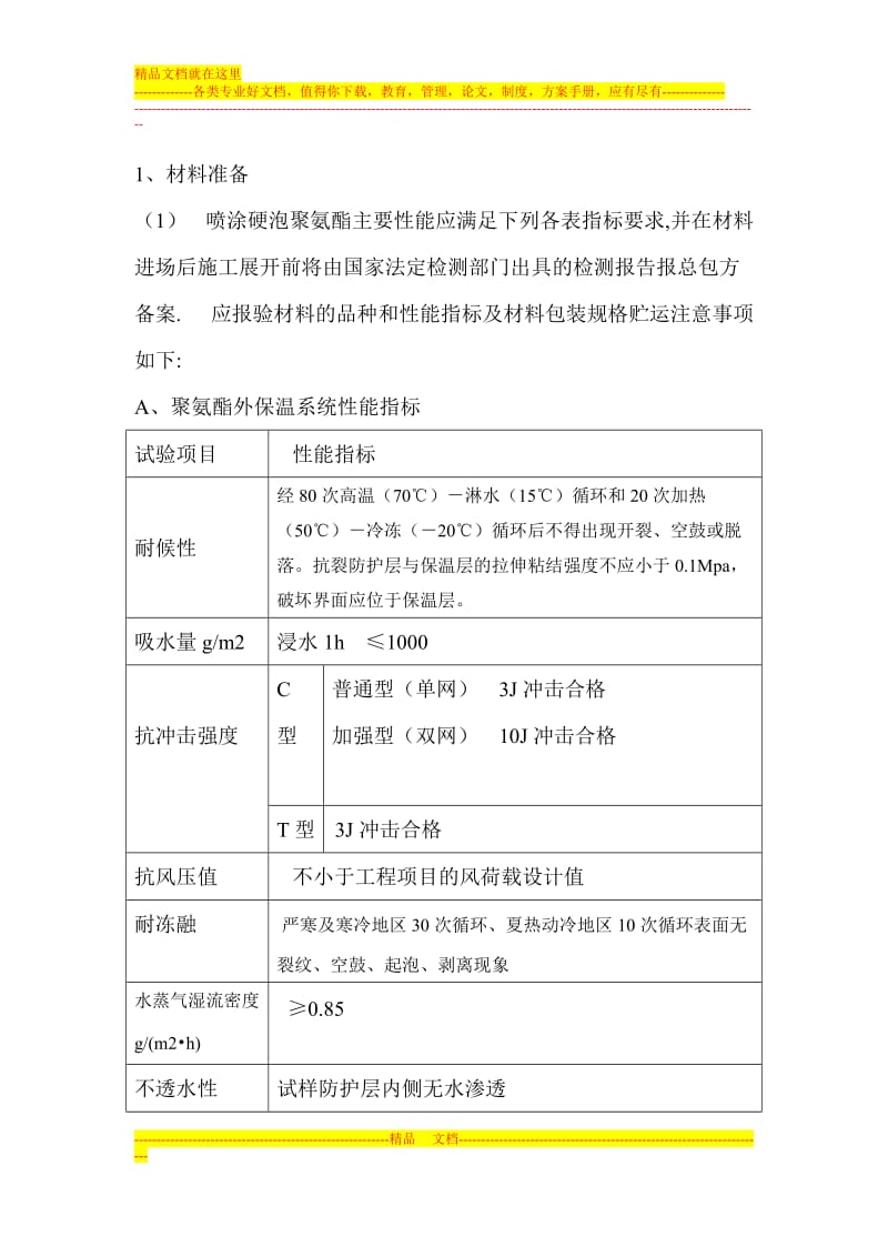 硬泡聚氨酯喷涂外墙条外保温施工方案.doc_第3页