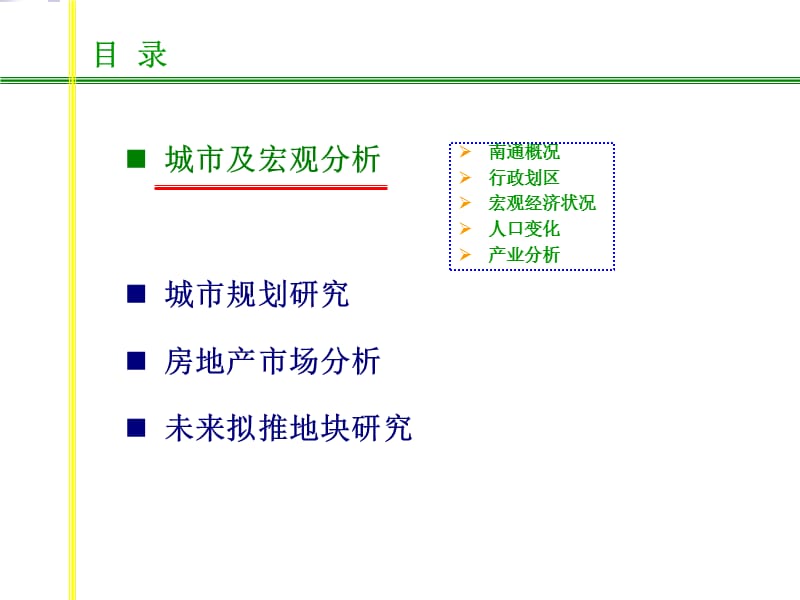 2009年10月南通房地产市场分析及未来拟推土地研-110PPT.ppt_第3页