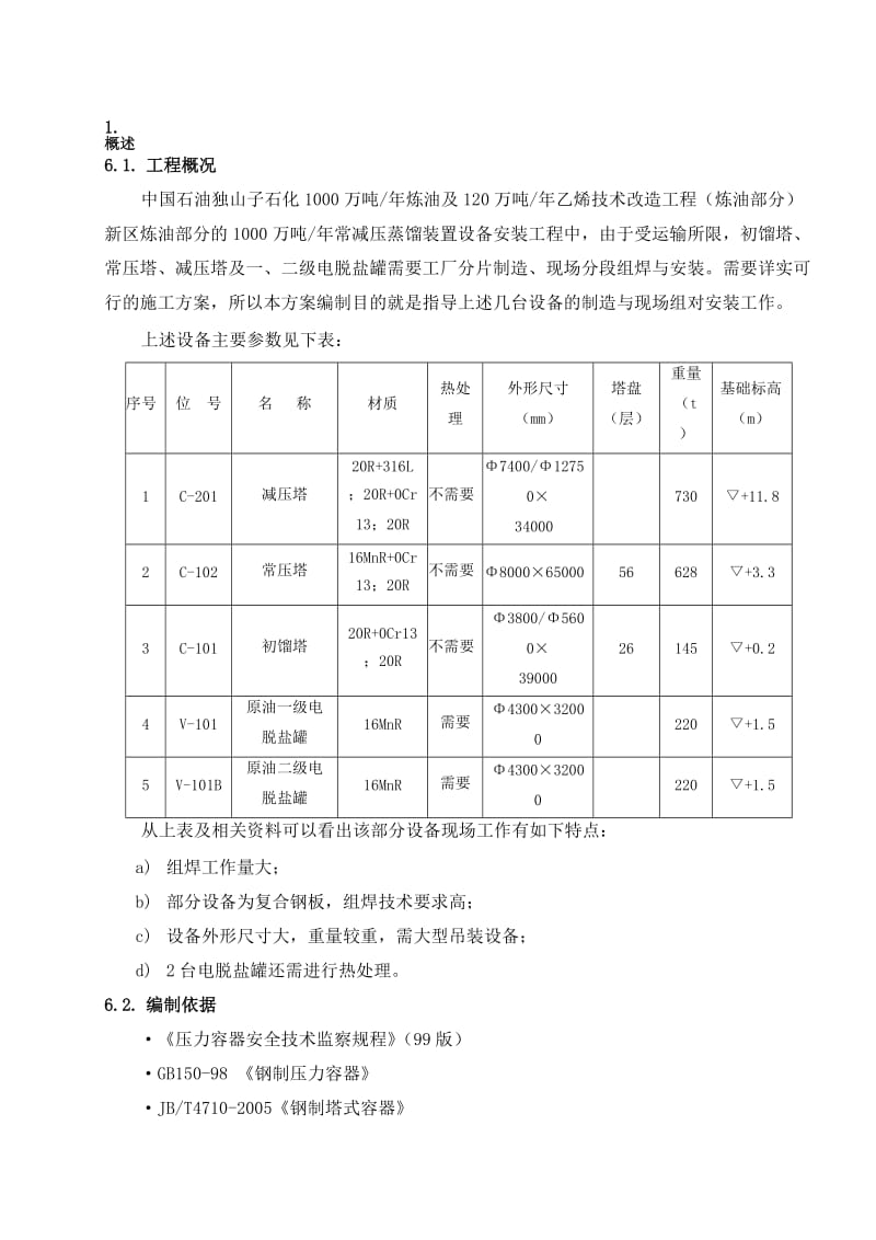 压力容器现场组焊装置施工计划[你优质文档].doc_第1页