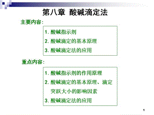 第八章酸碱滴定法.ppt