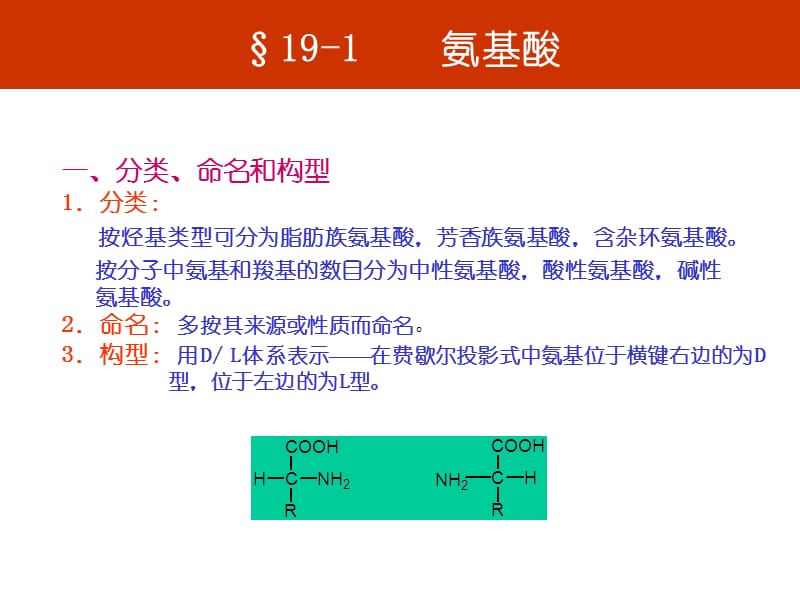 第十九章氨基酸蛋白质和核酸.ppt_第2页