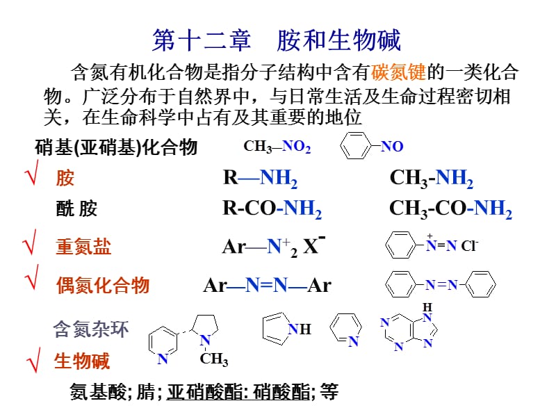 第十二章胺和生物碱.ppt_第1页