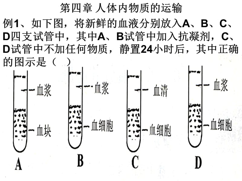 九上43体内物质的运输练习ppt课件.ppt_第1页