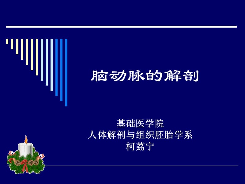 脑动脉解剖图.ppt_第1页