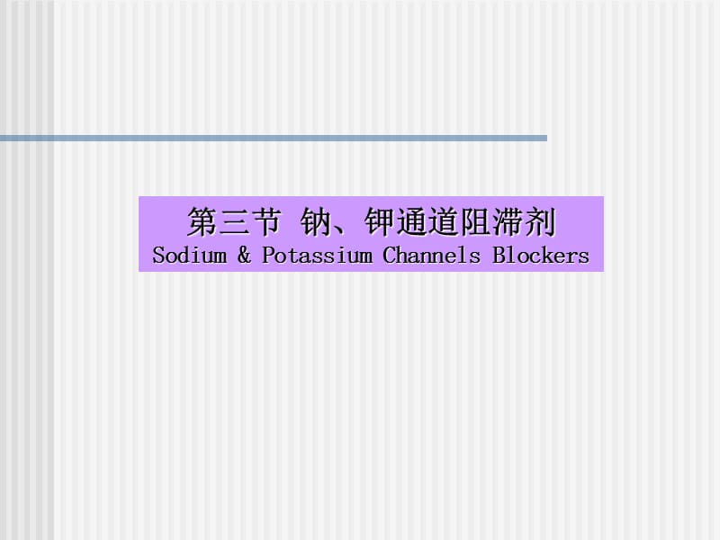 钠离子钾离子通道阻滞剂.ppt_第1页