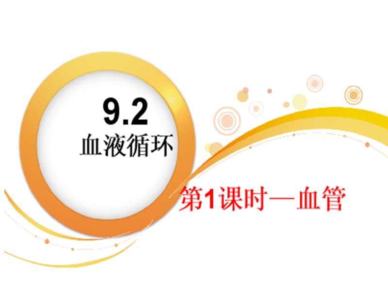 北师大版9.2血液循环3个课时ppt课件.ppt_第1页