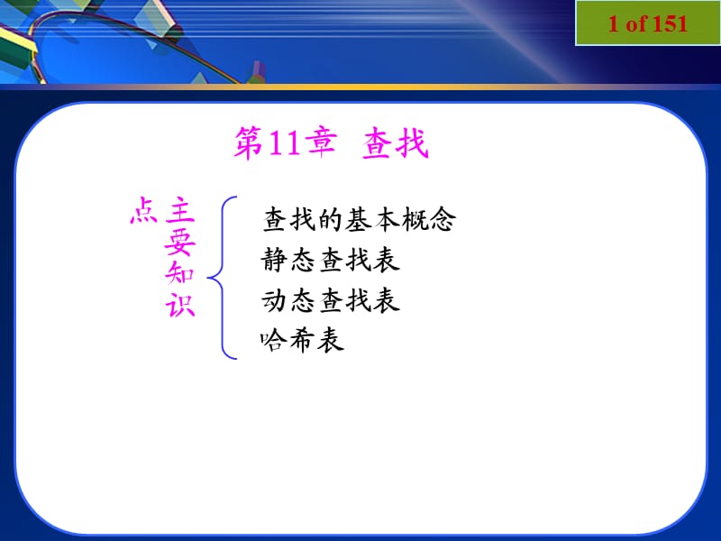 《数据结构教学课件》第11章.ppt_第1页