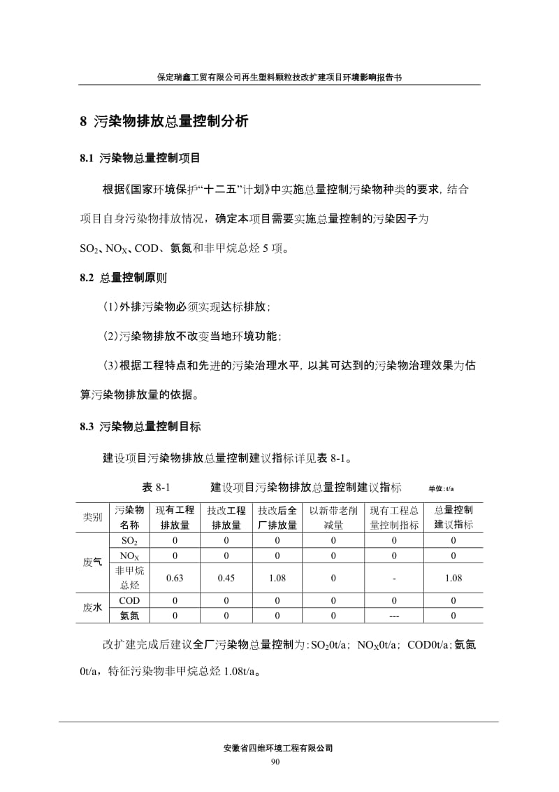 环境影响评价报告公示：保定瑞鑫工贸再生塑料颗粒技改扩建环境影响报告书环评报告.doc_第1页