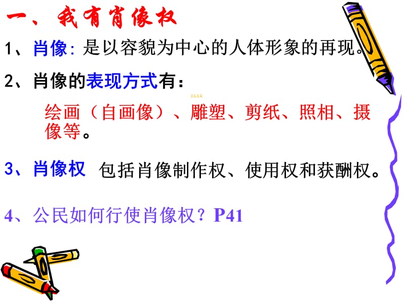 山西省大同市阳高三中八年级政治下册课件：第四课肖像权和姓名中的权利人教版.ppt_第3页