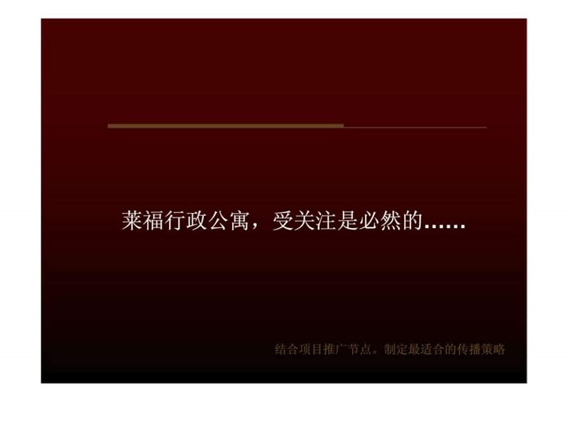 莱福行政公寓推广传播方案.ppt_第2页