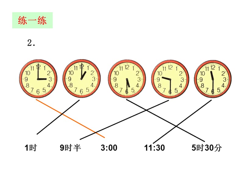 认识钟表练习课.ppt_第3页