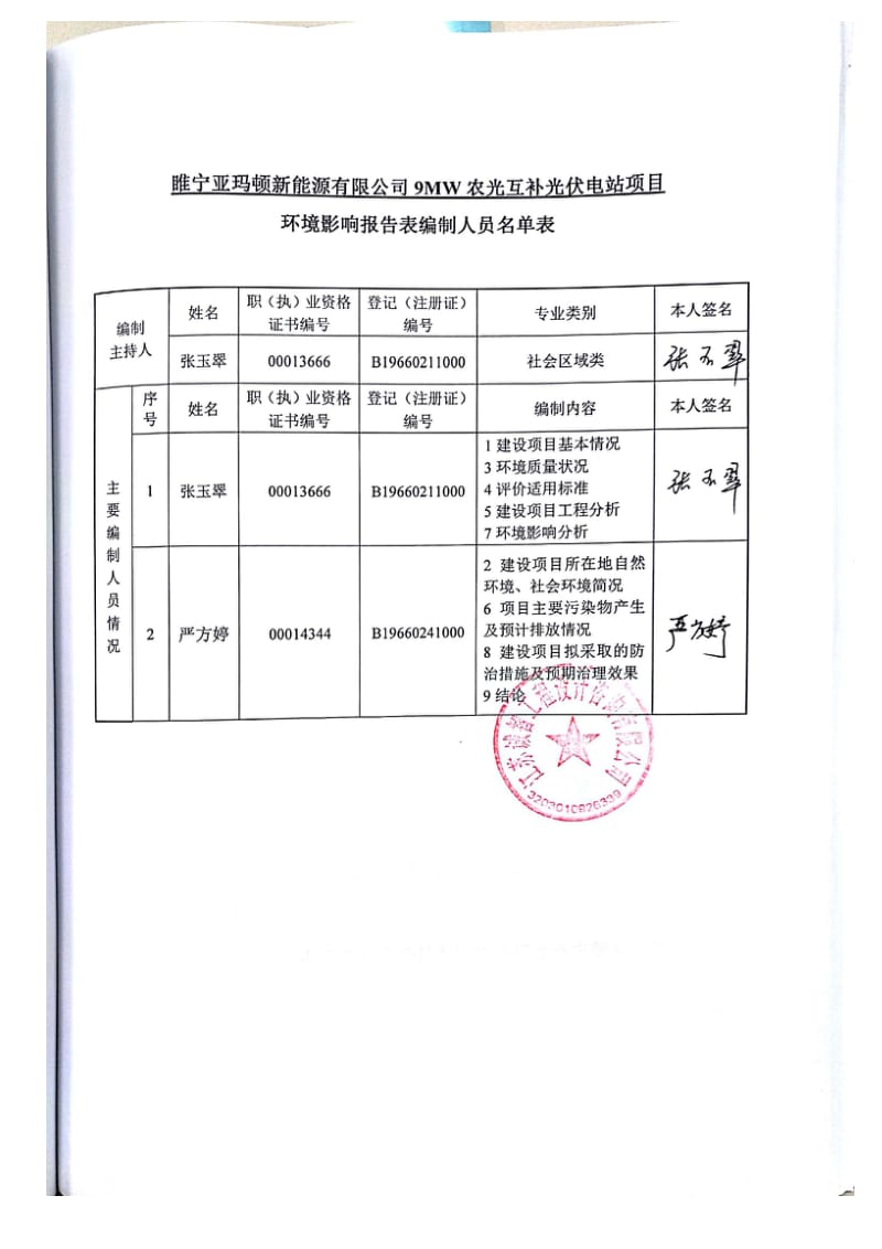 环境影响评价报告公示：睢宁亚玛顿新能源MW农光互补光伏电站环境影响评价文件的公环评报告.doc_第3页