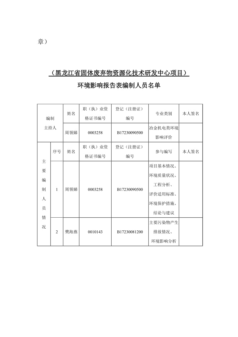 环境影响评价报告公示：黑龙江省固体废弃物资源化技术研发中心环评报告表环评报告.doc_第3页