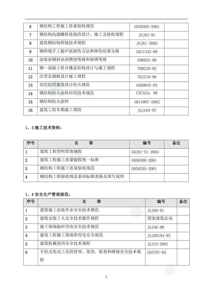 北京某综合高层办公楼钢结构施工方案（钢骨混凝土结构）_secret.doc_第2页