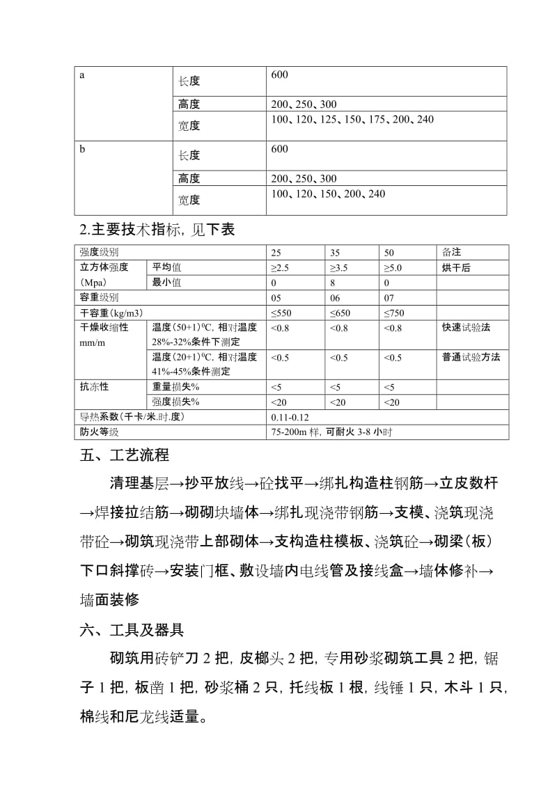 粉煤灰加气混凝土砌块砌筑工法.doc_第3页