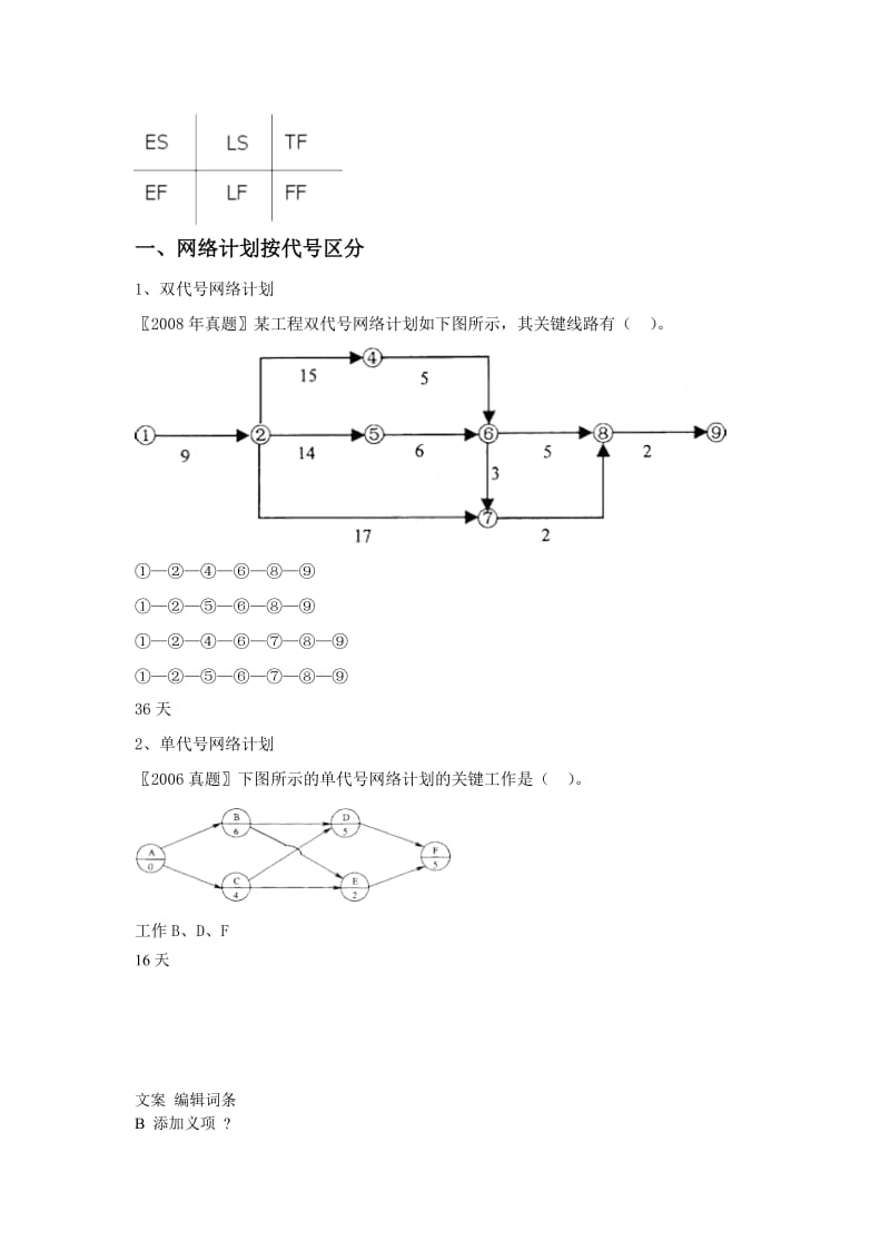 单代号与双代号网络计划图.doc_第1页