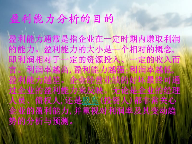 企业盈利能力案例分析课件.ppt_第3页