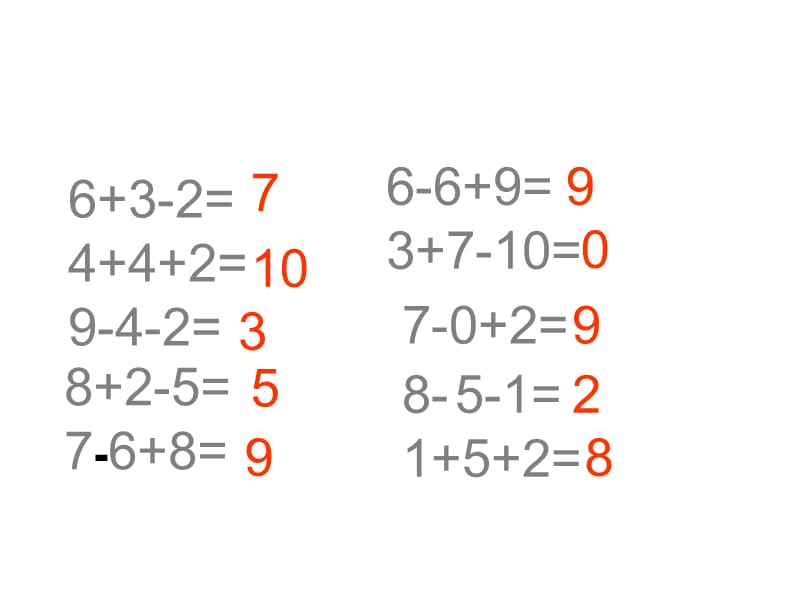 一年级数学上册第六单元综合复习.ppt_第3页