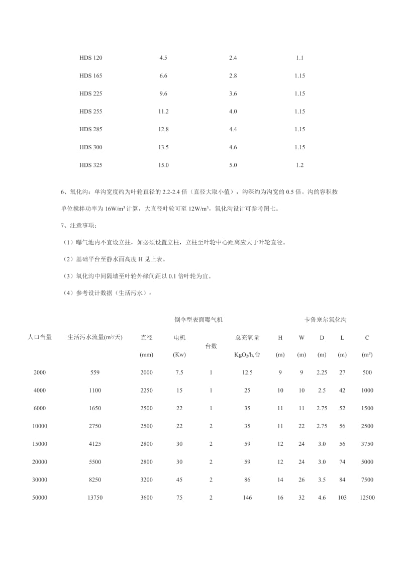 倒伞型表面曝气机说明书.doc_第3页