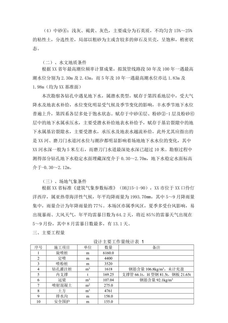 m供水泵站深基坑排桩及喷锚支护开挖施工方案.doc_第3页