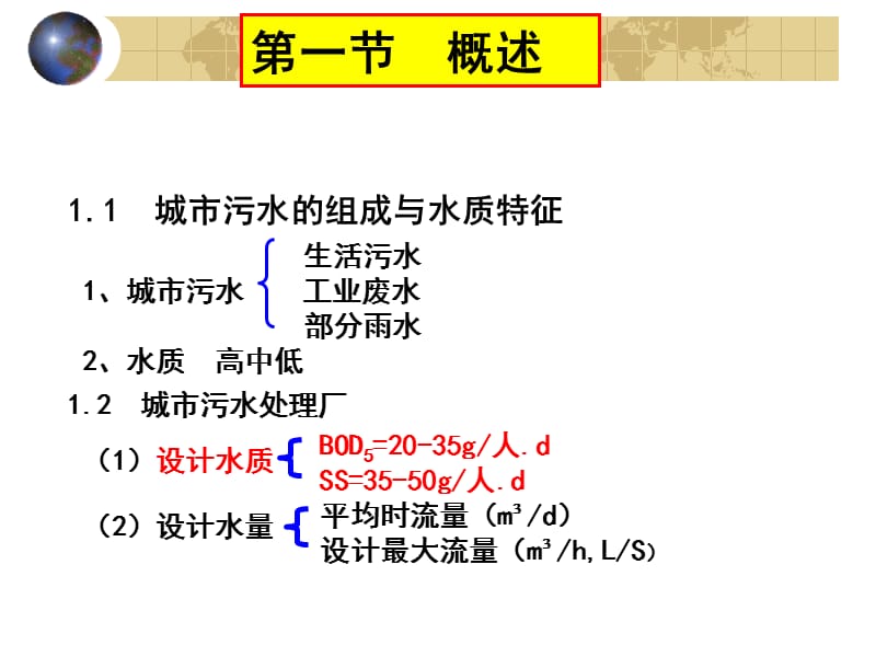 定讲-城市污水处理厂的设计.ppt_第2页