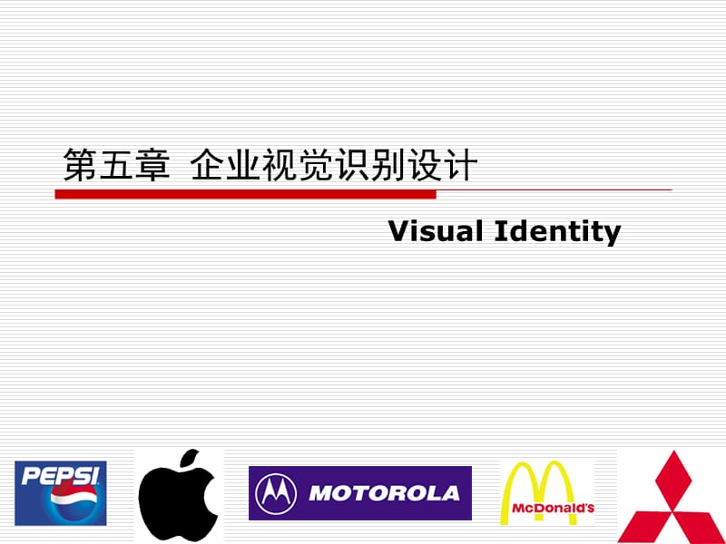 企业形象设计第五章.ppt_第1页
