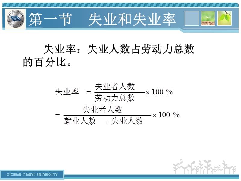 经济学基础第十一章失业与通货膨胀.ppt_第3页