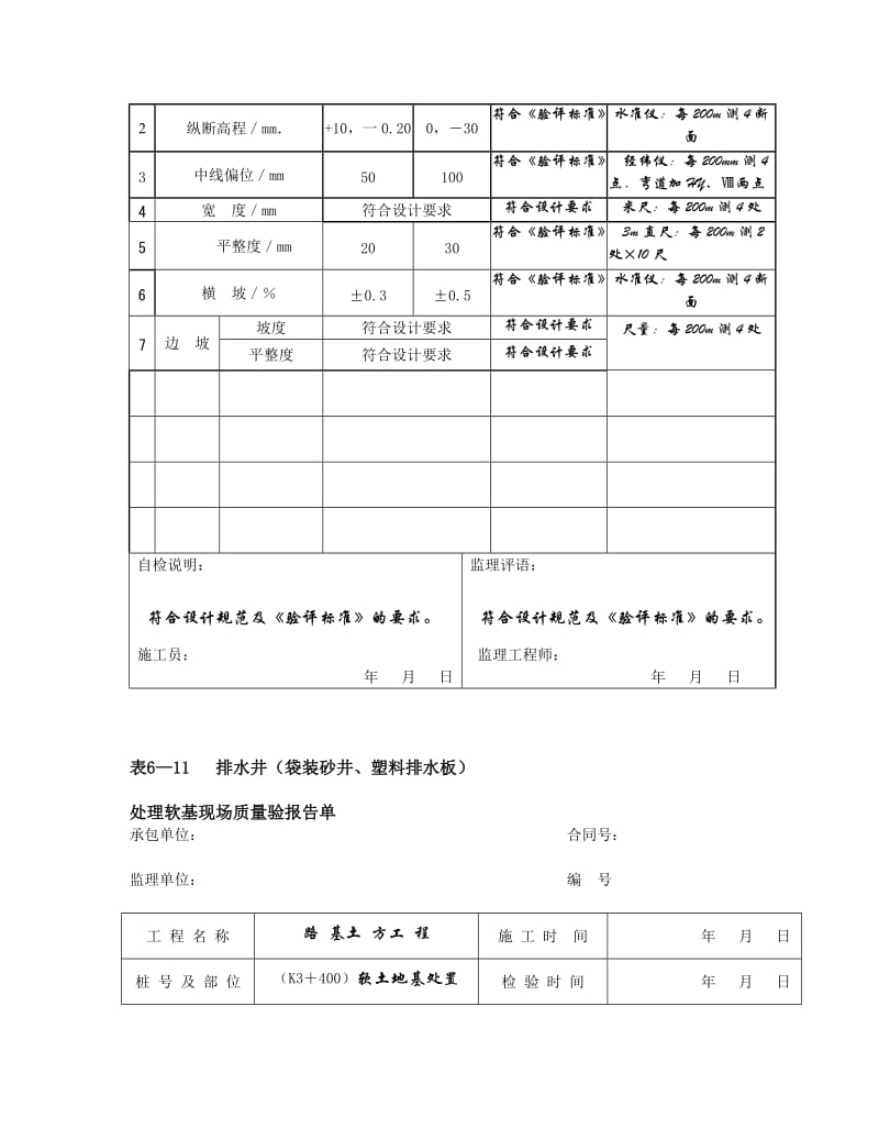 公路工程(施工)质量检验检测评定附表[技巧].doc_第3页