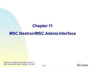 从nastran到adams产生柔体几种方法.ppt